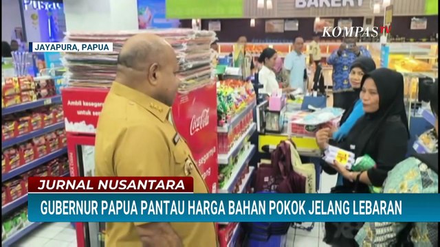 Sidak Bahan Pokok Jelang Lebaran, Gubernur Papua Ingatkan Pedagang Tak Naikkan Harga
