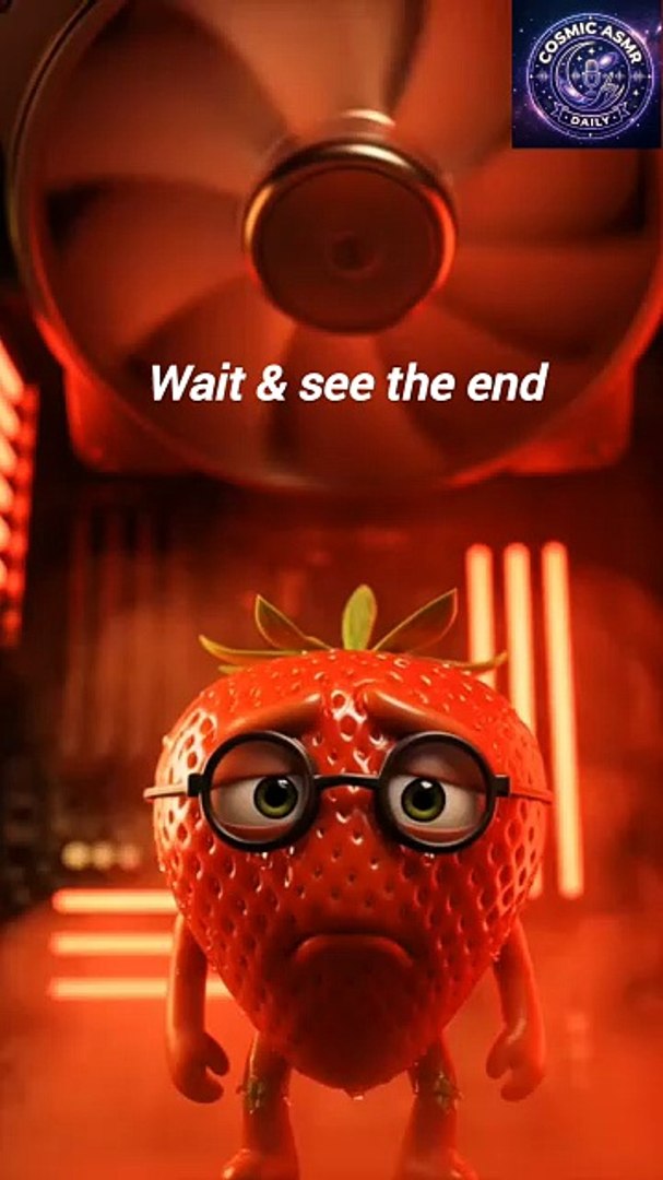 ⁣8K Cinematic Animation: The Strawberry CPU Cooler Concept