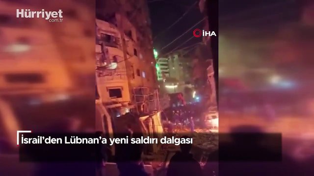 İsrail’den Lübnan’a yeni saldırı dalgası