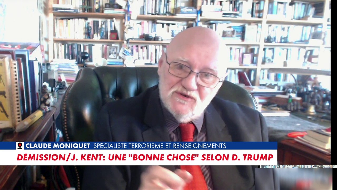 Claude Moniquet sur la démission de Joe Kent :«C'est Donald Trump qui est du bon côté de l'histoire»