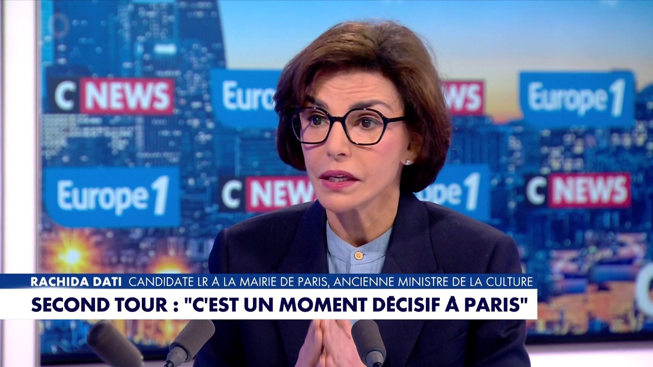 Rachida Dati : «Si c'est le choix du cœur, tant mieux, si c'est le choix de la raison, allons-y»