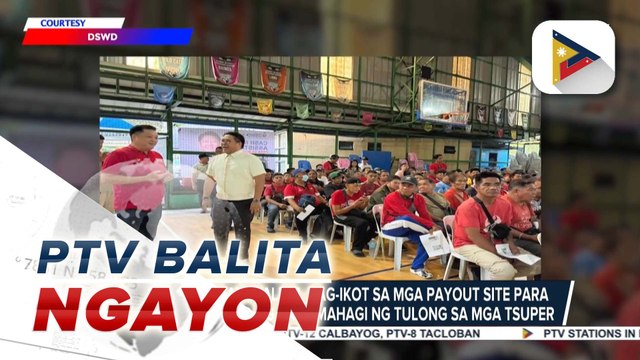DSWD Sec. Gatchalian, nag-ikot sa mga payout site para silipin ang usad ng pamamahagi ng tulong sa mga tsuper