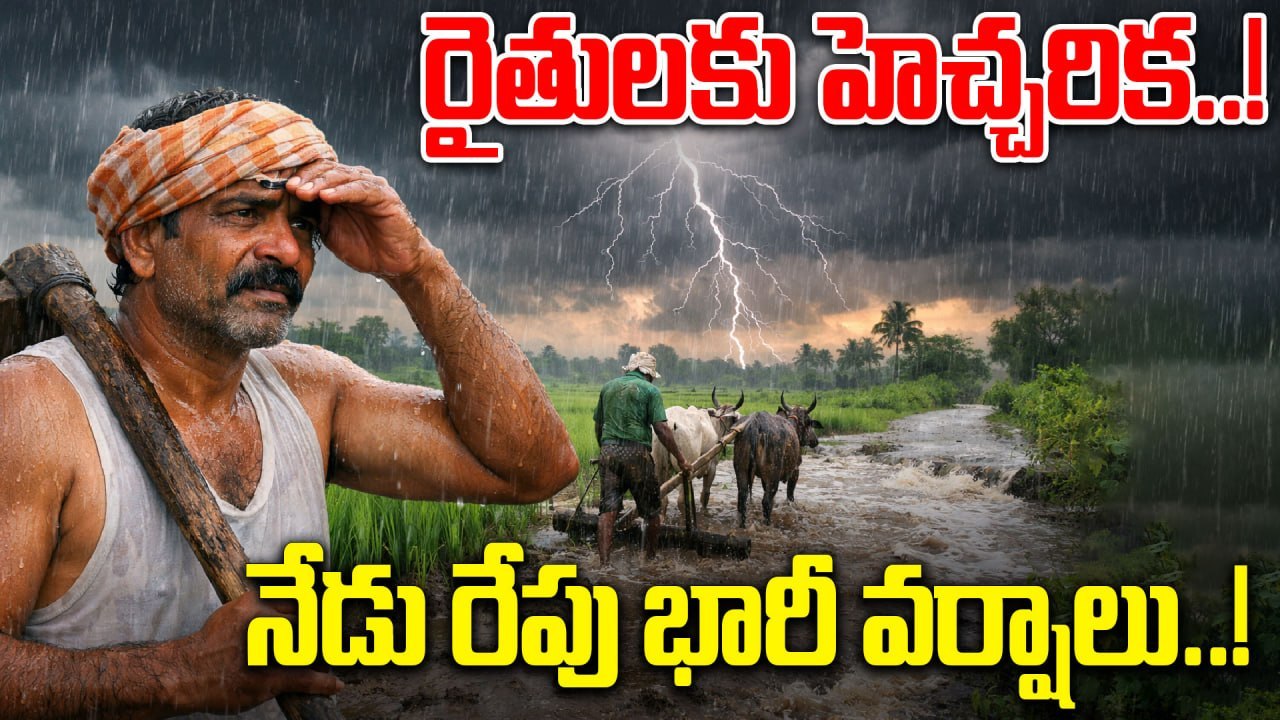 Weather Update: రాష్ట్రంలో రెండు రోజులు పాటు వర్షాలు..! | Oneindia Telugu