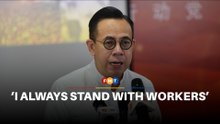 I will always stand with workers, Sim says amid trade dispute