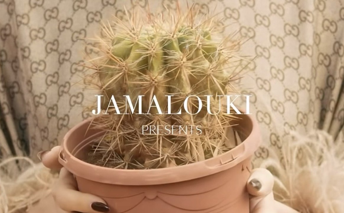 من جلسة التصوير الخاصة مع Gucci وزينة مكي