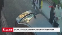 Çaldıkları yüzükleri birbirlerine takıp, eğlenmişler