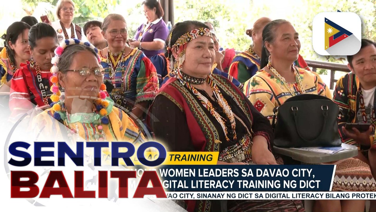 30 Indigenous Women Leaders sa Davao City, sumailalim sa digital literacy training ng DICT; IP sector, target na mas maprotektahan vs. panlilinlang at online scams | ulat ni Jaira Mondez - PTV Davao