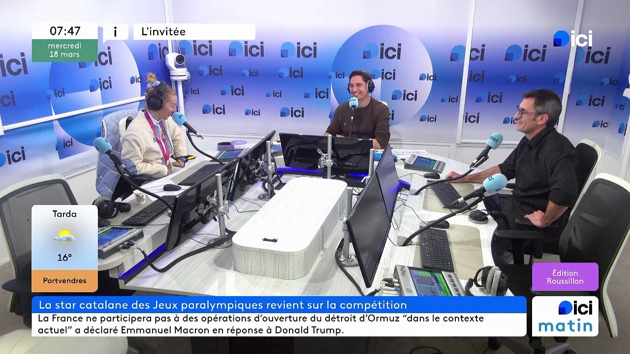 Cécile Hernandez, médaillée d'or aux Jeux paralympiques, de retour en pays catalan