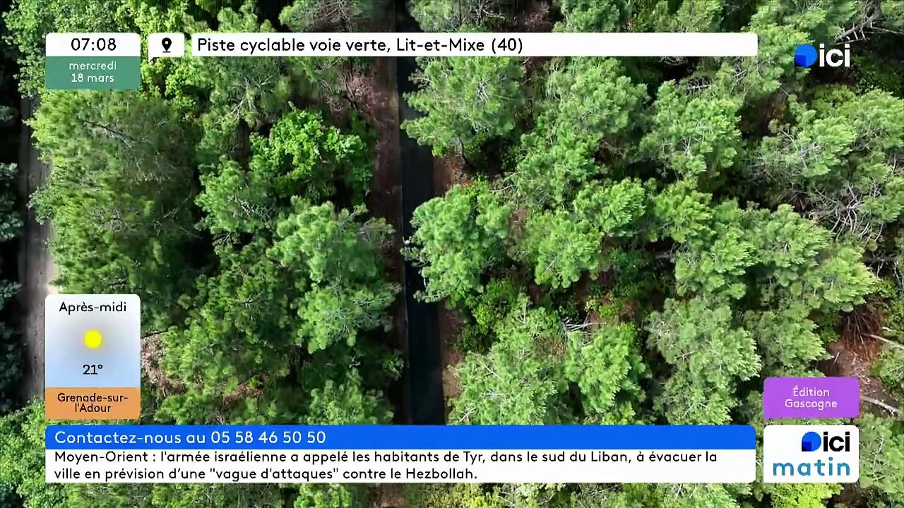 18/03/2026 - ici matin par ici Gascogne en vidéo
