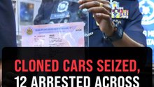 Cloned vehicle syndicate busted in CID sweep