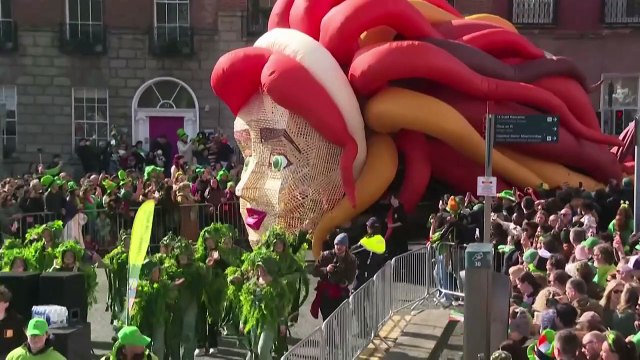 Festival di San Patrizio a Dublino, 500.000 persone per celebrare le radici irlandesi