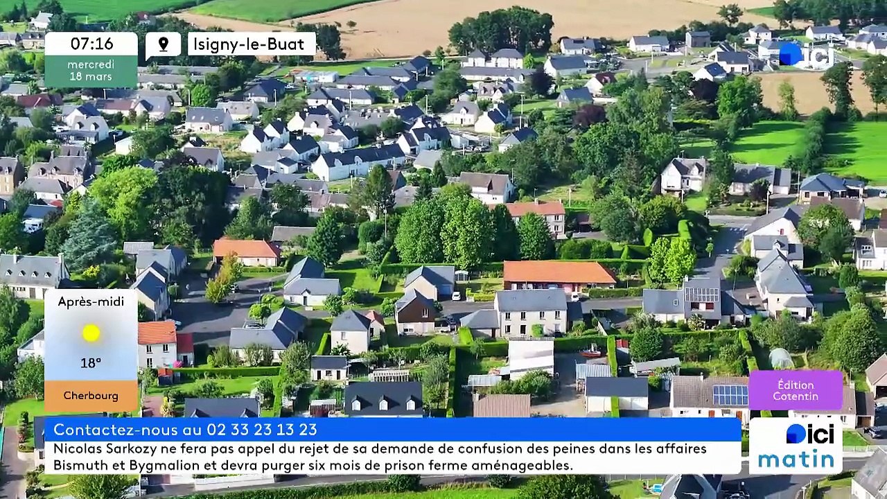 18/03/2026 - ici matin par ici Cotentin en vidéo