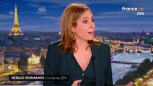 Gérald Darmanin, invité du 20h de France 2,  sur la lutte contre la drogue