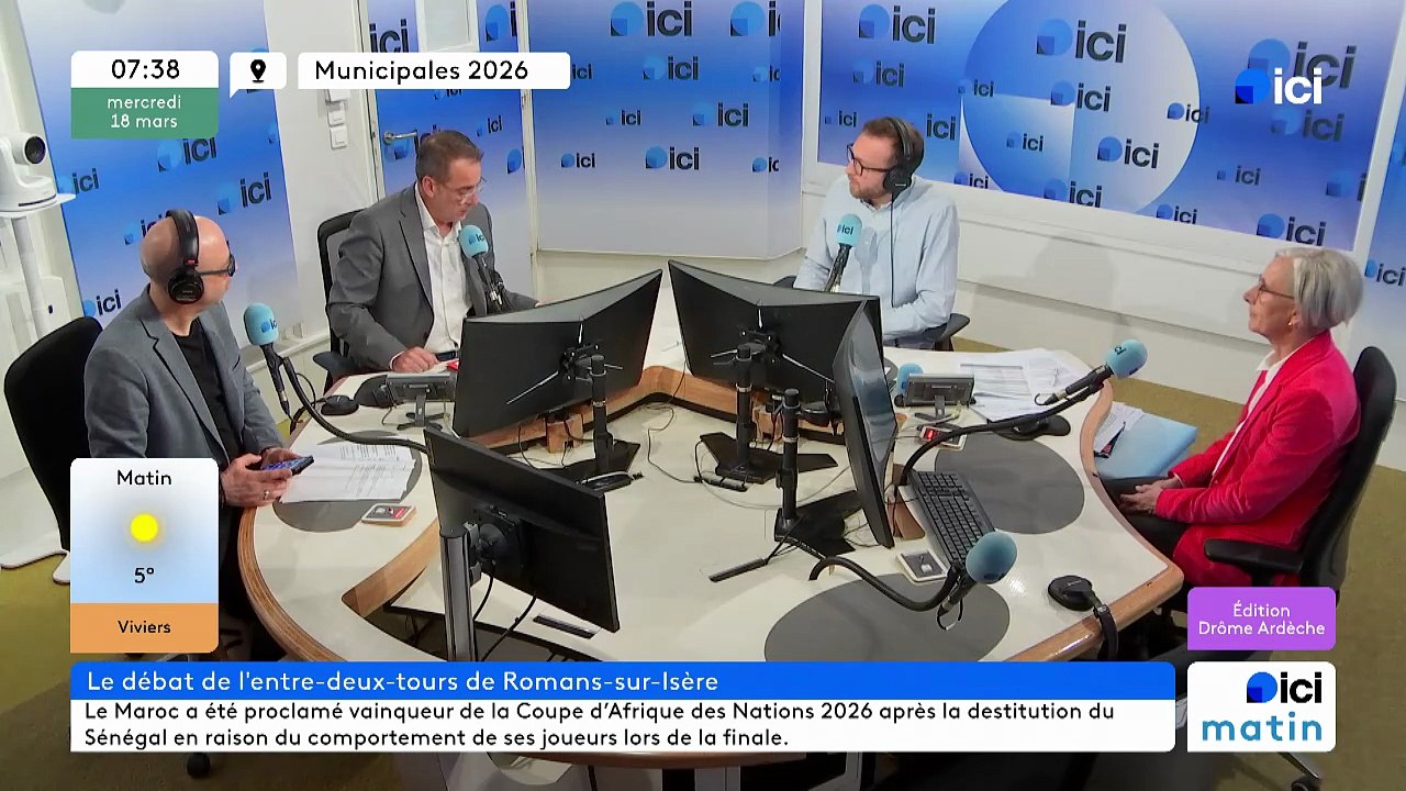 18/03/2026 - ici matin par ici Drôme Ardèche en vidéo