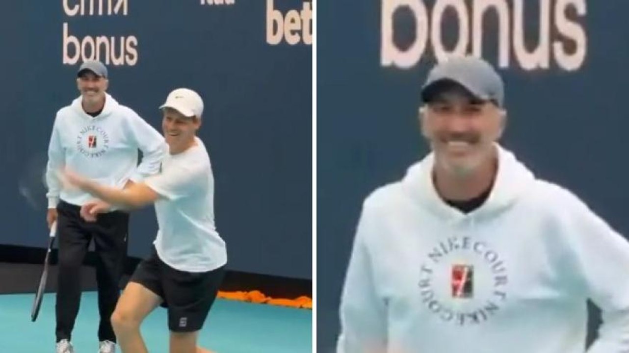 Sinner adesso è anche mancino! I suoi numeri in allenamento fanno ridere Cahill