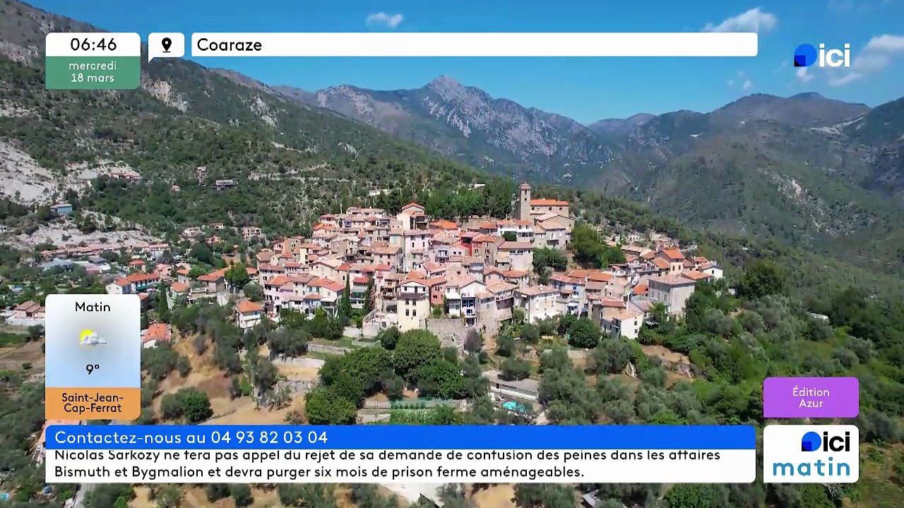 18/03/2026 - ici matin par ici Azur en vidéo
