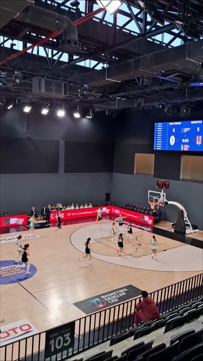 İlk Yarı Sonucu - OGM Ormanspor 42-30 Beşiktaş - Basketbol Gençler Ligi Kızlar 12. Hafta