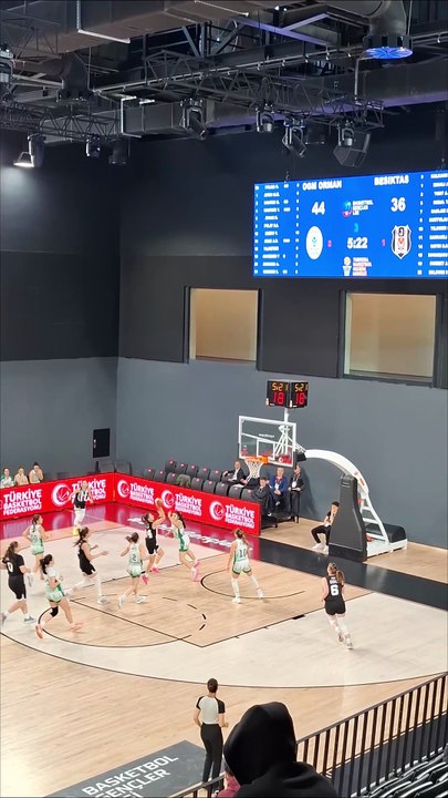 Maç Sonucu - OGM Ormanspor 66-49 Beşiktaş - Basketbol Gençler Ligi Kızlar 12. Hafta