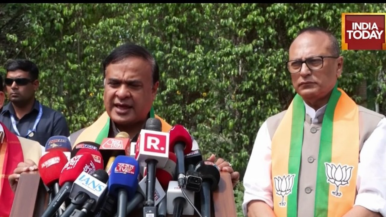 No self-respecting person can stay in Congress: Himanta welcomes Pradyut Bordoloi in BJP