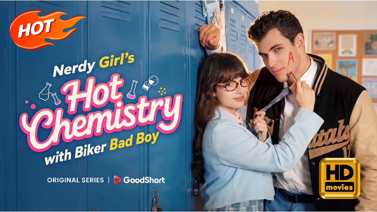 Nerdy Girl's Hot Chemistry with Biker Bad Boy | Full Movie HD - SweetRomance Campus Young Strong Female Lead Love Triangle Enemies-to-lovers Drama ShortFilms