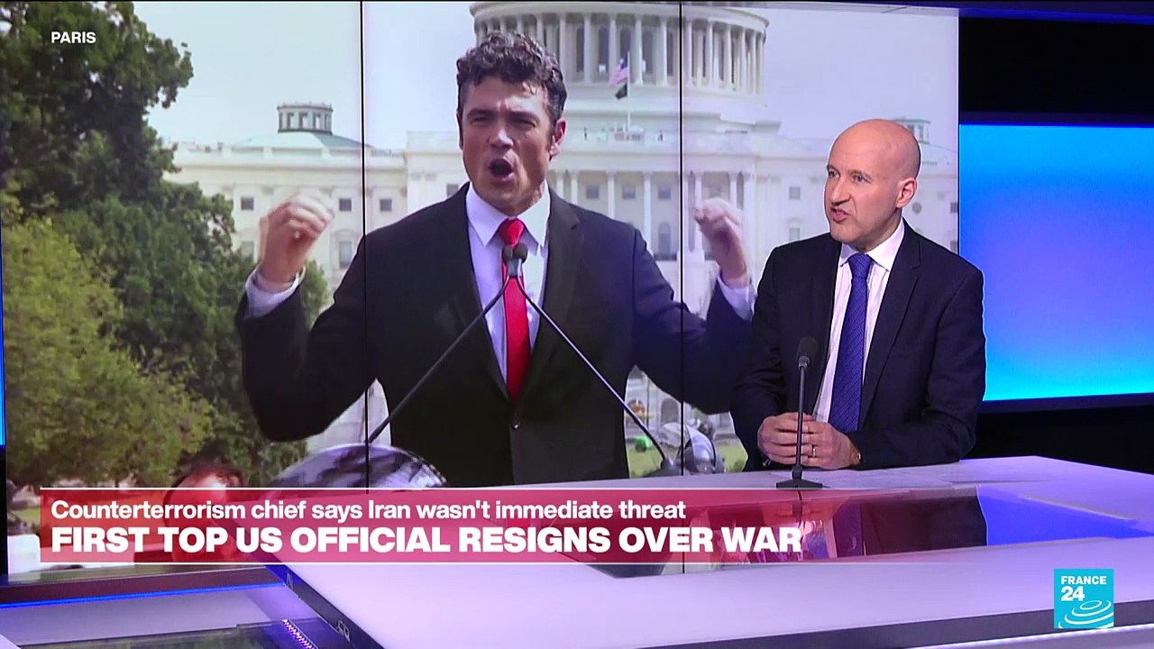 Top US official resigns over Trump's war, says Iran posed no imminent threat