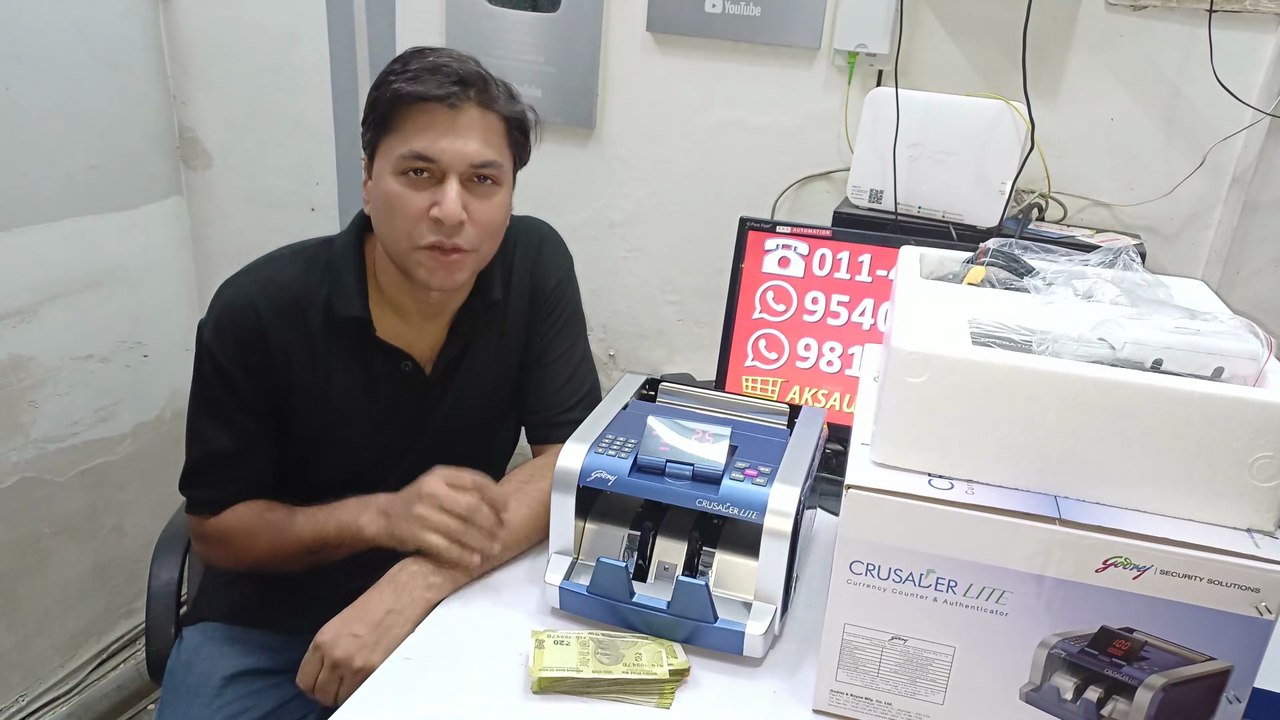 Godrej Crusader Lite Review 2026: The Best Cash Counting Machine for Your Business? 💸