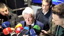 Declaraciones de Enrique Cerezo en Londres en la previa del Tottenham vs. Atlético de Madrid