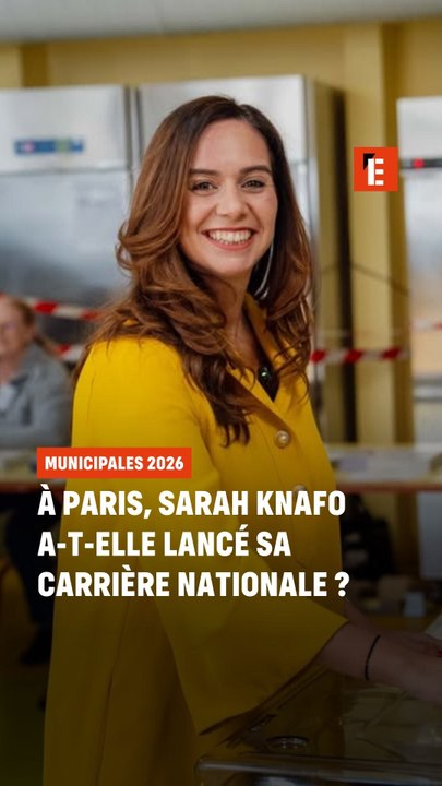 A Paris, Sarah Knafo a-t-elle lancé sa carrière nationale ?