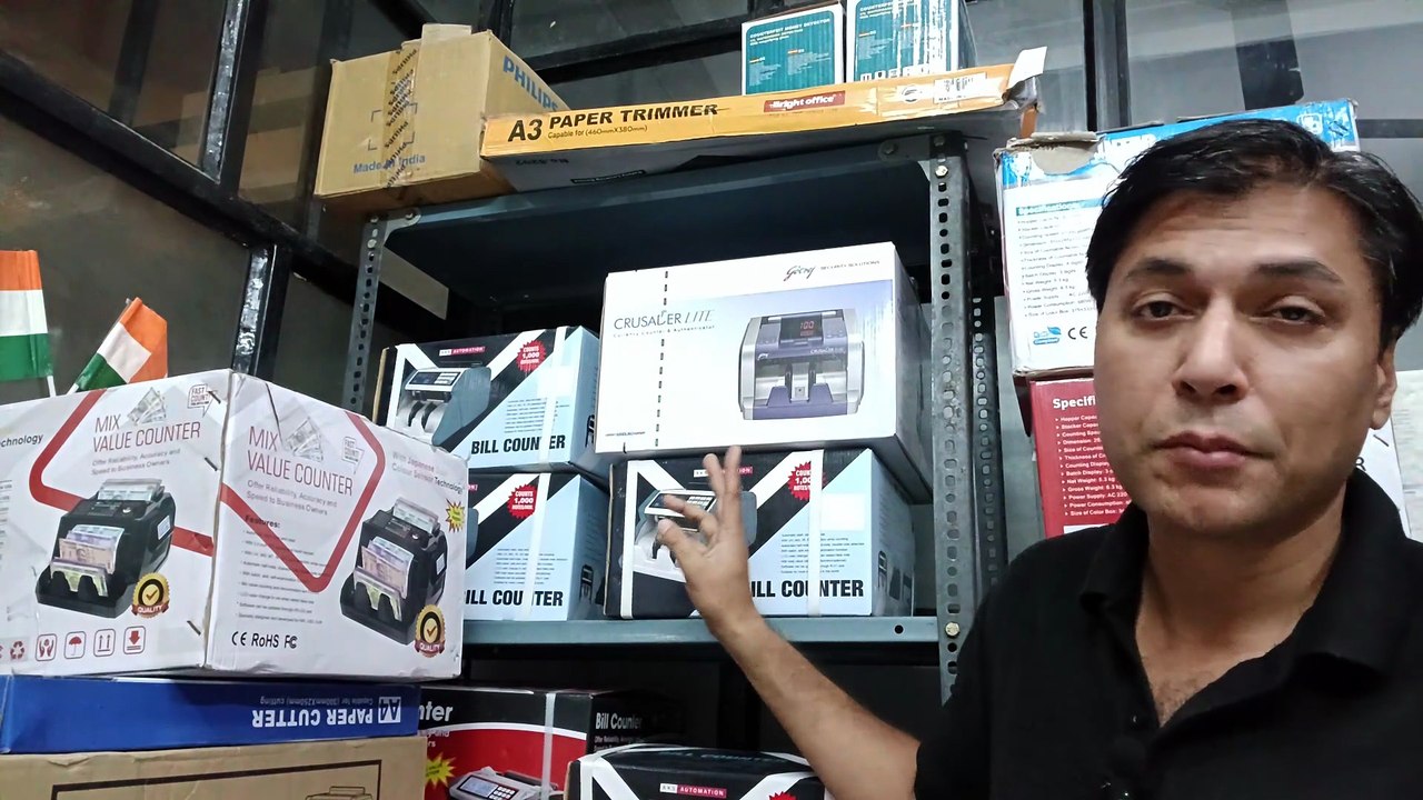 Best Godrej Note Counting Machine Dealers in Ghaziabad