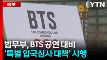 [속보] 법무부, BTS 공연 대비 '특별 입국심사 대책' 시행 / YTN