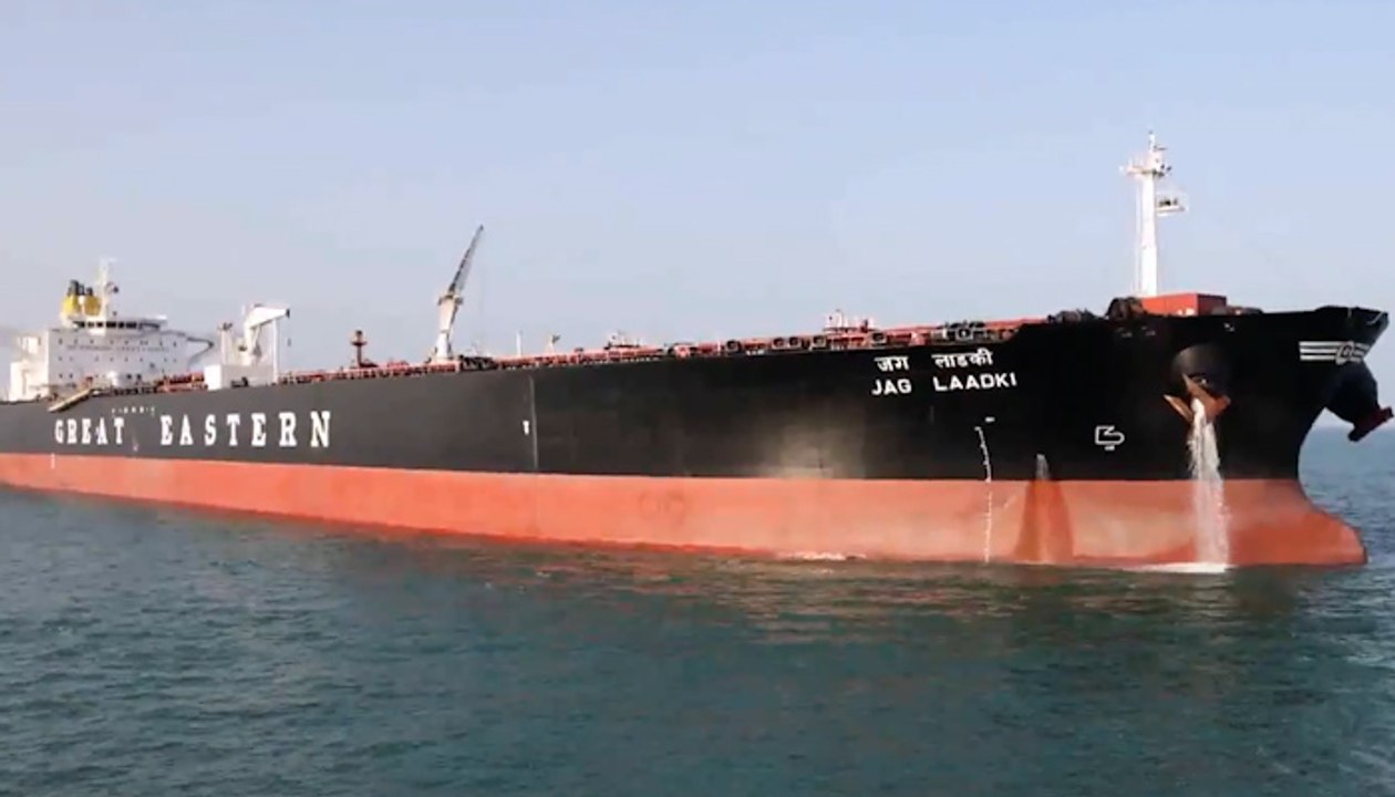 Indian Tanker ‘Jag Laadki’ Brings UAE Crude To Mundra Port