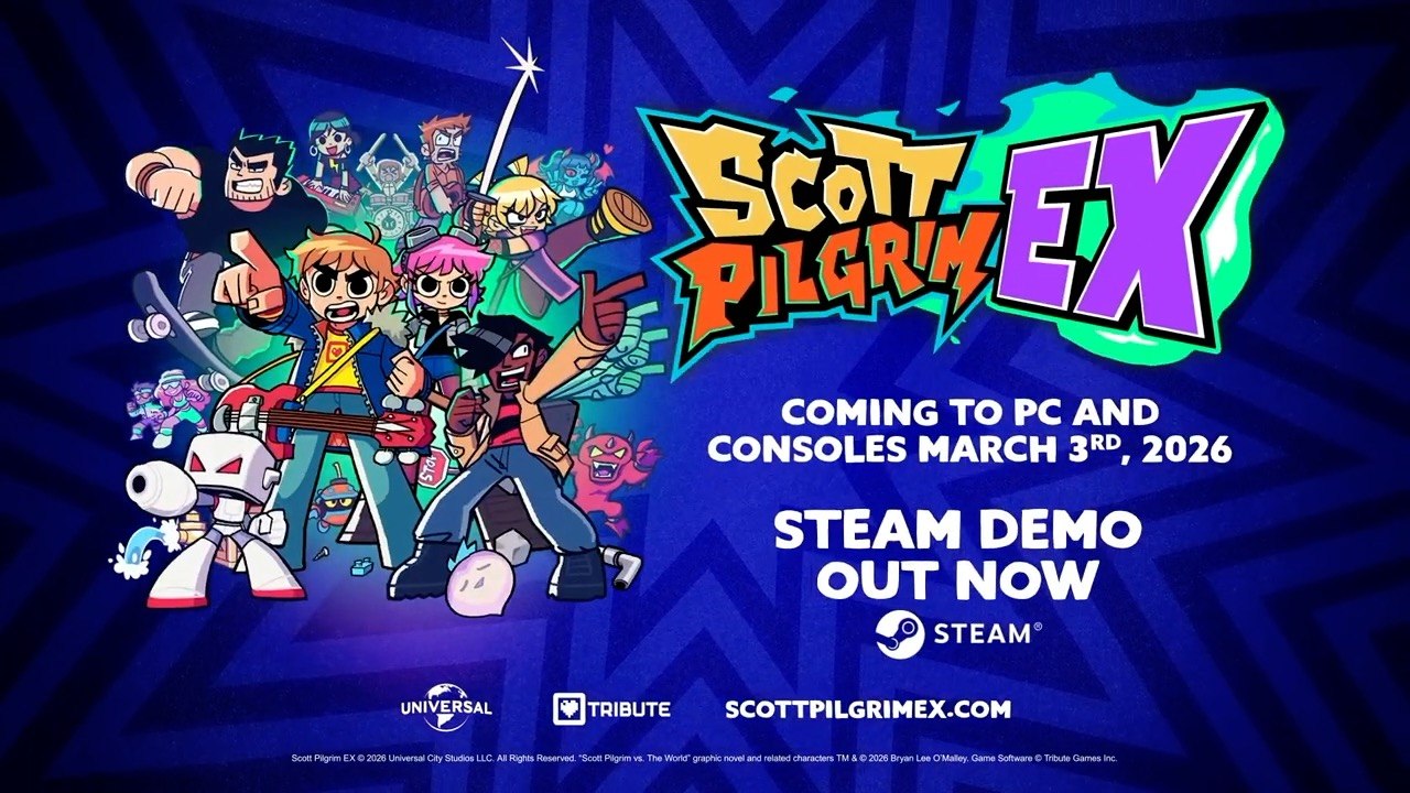 Scott Pilgrim EX Official Demo Launch Trailer