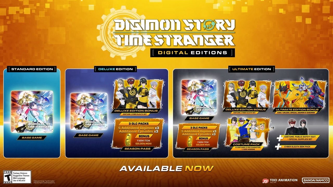Digimon Story Time Stranger Official Season Pass DLC3 Anti-ParadoX Teaser Trailer