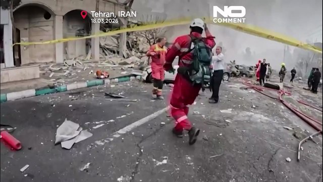 Irão: equipas de salvamento procuram escombros em Teerão após ataques EUA-Israel