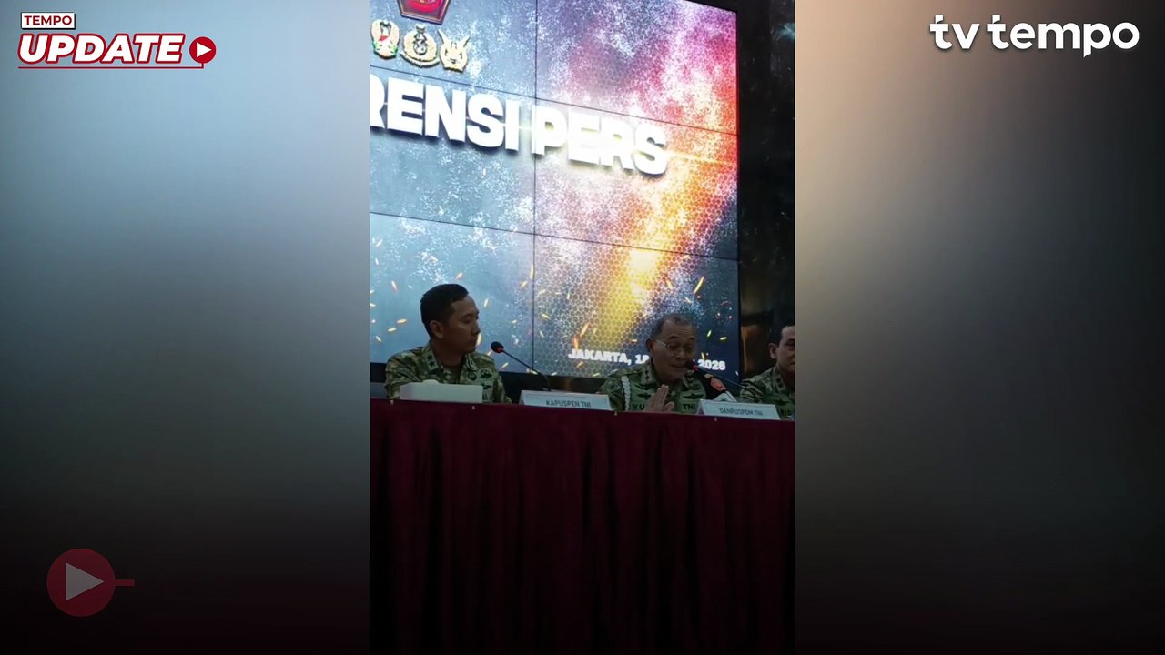 TNI Tahan 4 Anggota BAIS dalam Kasus Air Keras Andrie Yunus