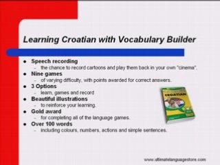Learning Croatian Resources