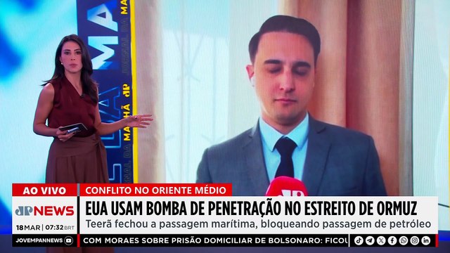 EUA usam bomba de penetração contra Irã no Estreito de Ormuz