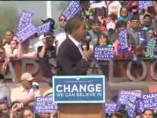 Barack Obama in Crow Agency, MT