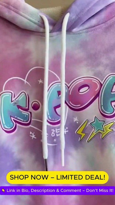 K-Pop Hoodie for Girls Teens Trendy Graphic Sweatshirt | Cozy Fleece Pullover