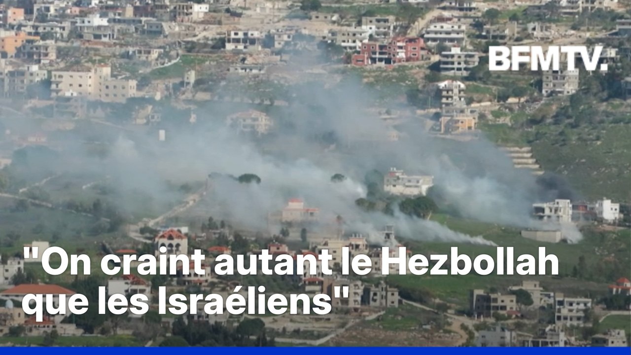 Alors que le Liban continue d'être bombardé, BFMTV s'est rendu dans un village chrétien du Sud-Liban