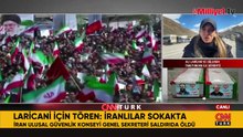 Ali Laricani'nin cenaze töreni başladı