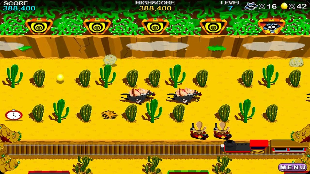 Varmintz Deluxe (2004) Gameplay (Easy) Level 6 - 10 Western Ambush + Bonus Round