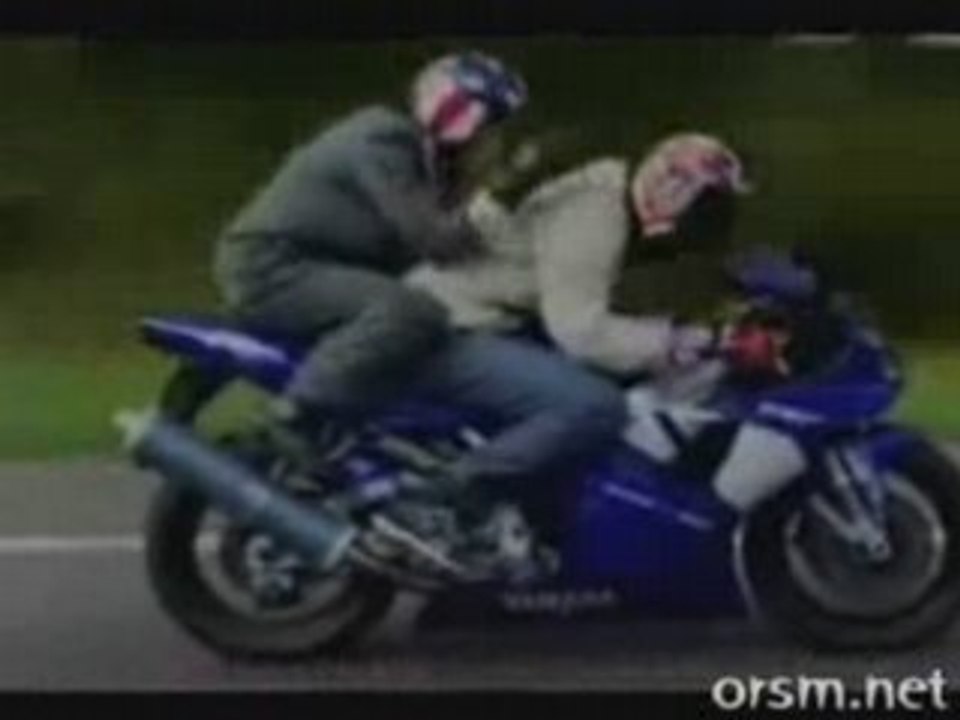 La peur de sa vie en moto