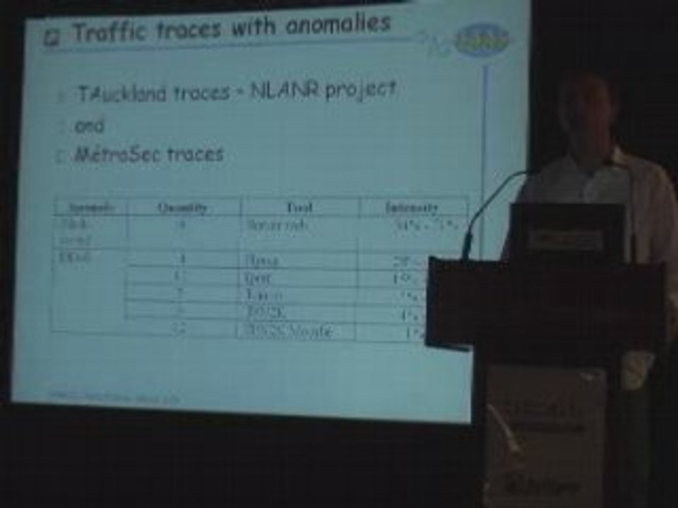 FRNOG 12 - Philippe Owezarski : the MetroSec project