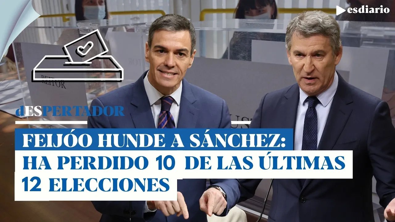 Feijóo hunde a Sánchez con la resaca electoral de CyL: "Ha perdido 10 de las últimas 12 elecciones"