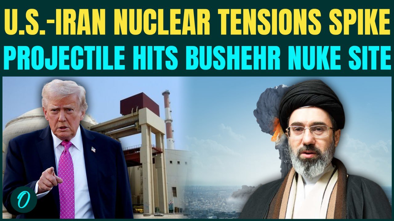 US vs Iran Nuclear War Begins? Bushehr Nuclear Site HIT By Projectile; 480 Russian Scientist Present