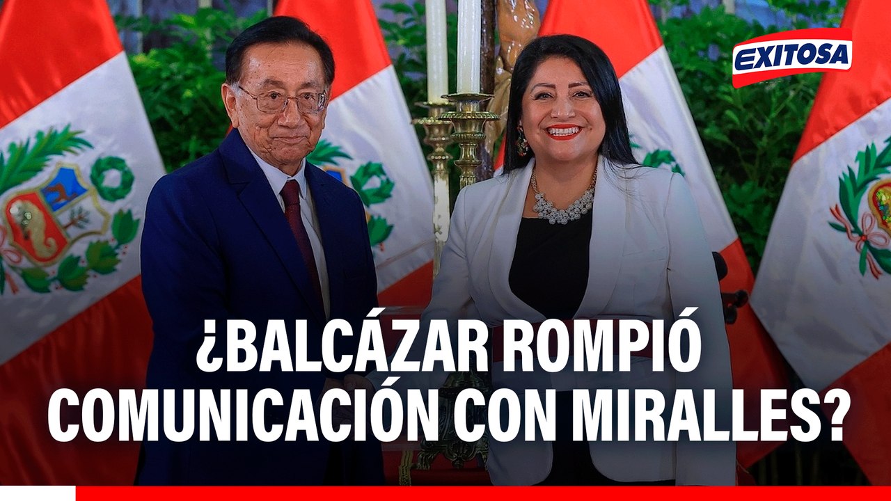 "Es un rehén del Parlamento": José Balcázar HABRÍA ROTO coordinaciones con Denisse Miralles