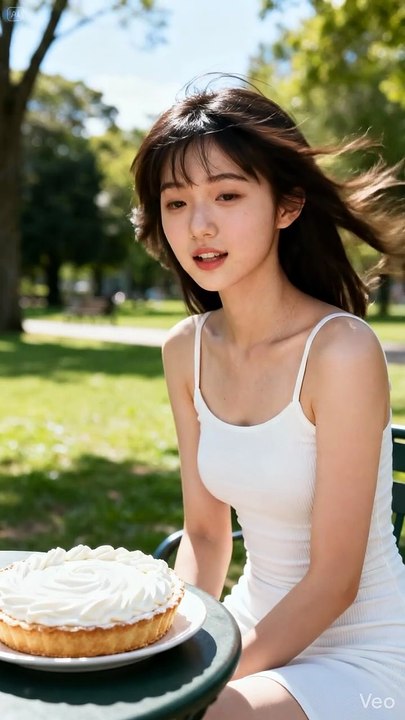 美女が顔面パイ 21 #パイ投げ #ai #アイドル #JK #美女 #客室乗務員 #スチュワーデス Loser gets pie in the face!