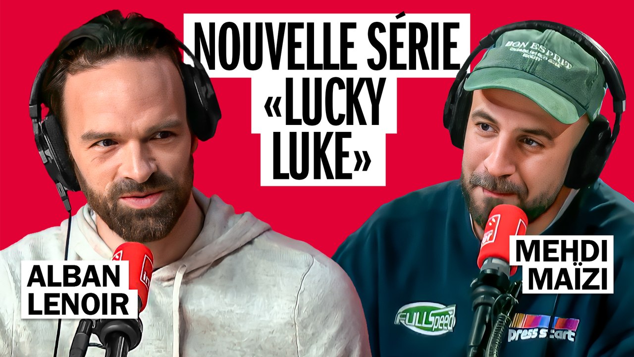 Alban Lenoir pour la série "Lucky Luke" - A La Régulière