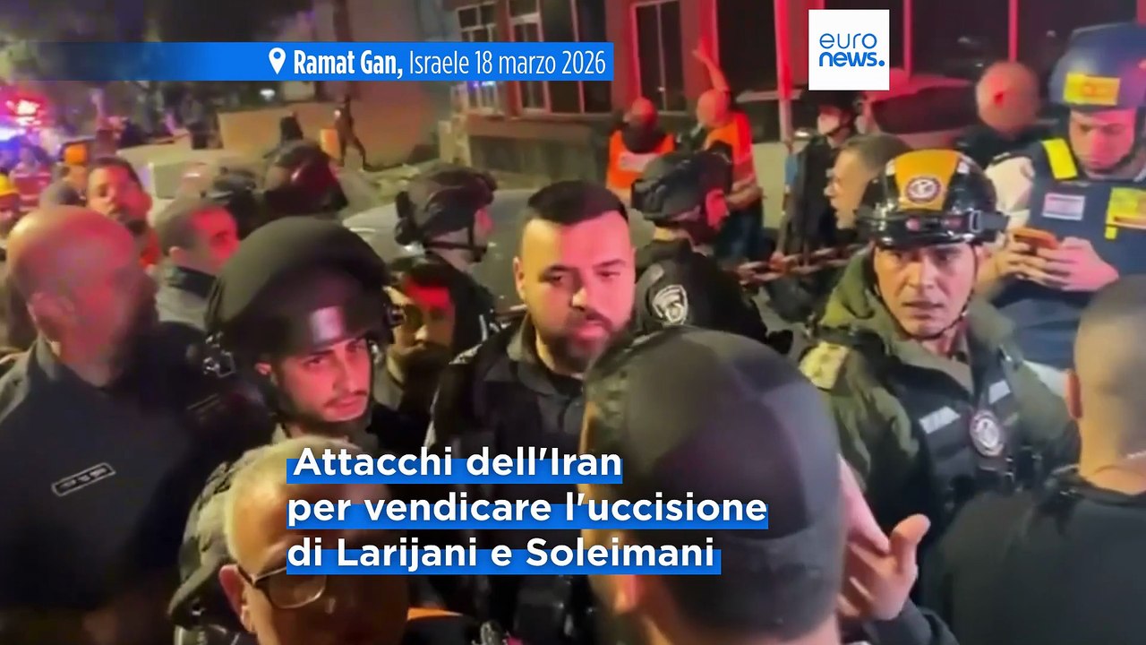 Iran lancia missili a testata multipla su Israele dopo l’uccisione di alti funzionari